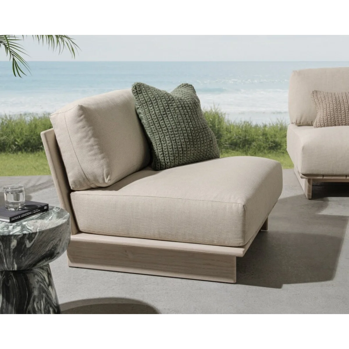 Livia Outdoor Armless Chair Outdoor Chairs Classic Home 12