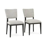 Phillip Upholstered Dining Chair Set Of 2 - Sand
