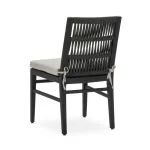Westville Outdoor Dining Chair Set Of 2 Outdoor Dining Chairs black 24