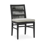 Westville Outdoor Dining Chair Set Of 2 Outdoor Dining Chairs black 25