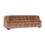 Petra Velvet Sofa Sofas Brown 10