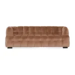 Petra Velvet Sofa Sofas Brown 12