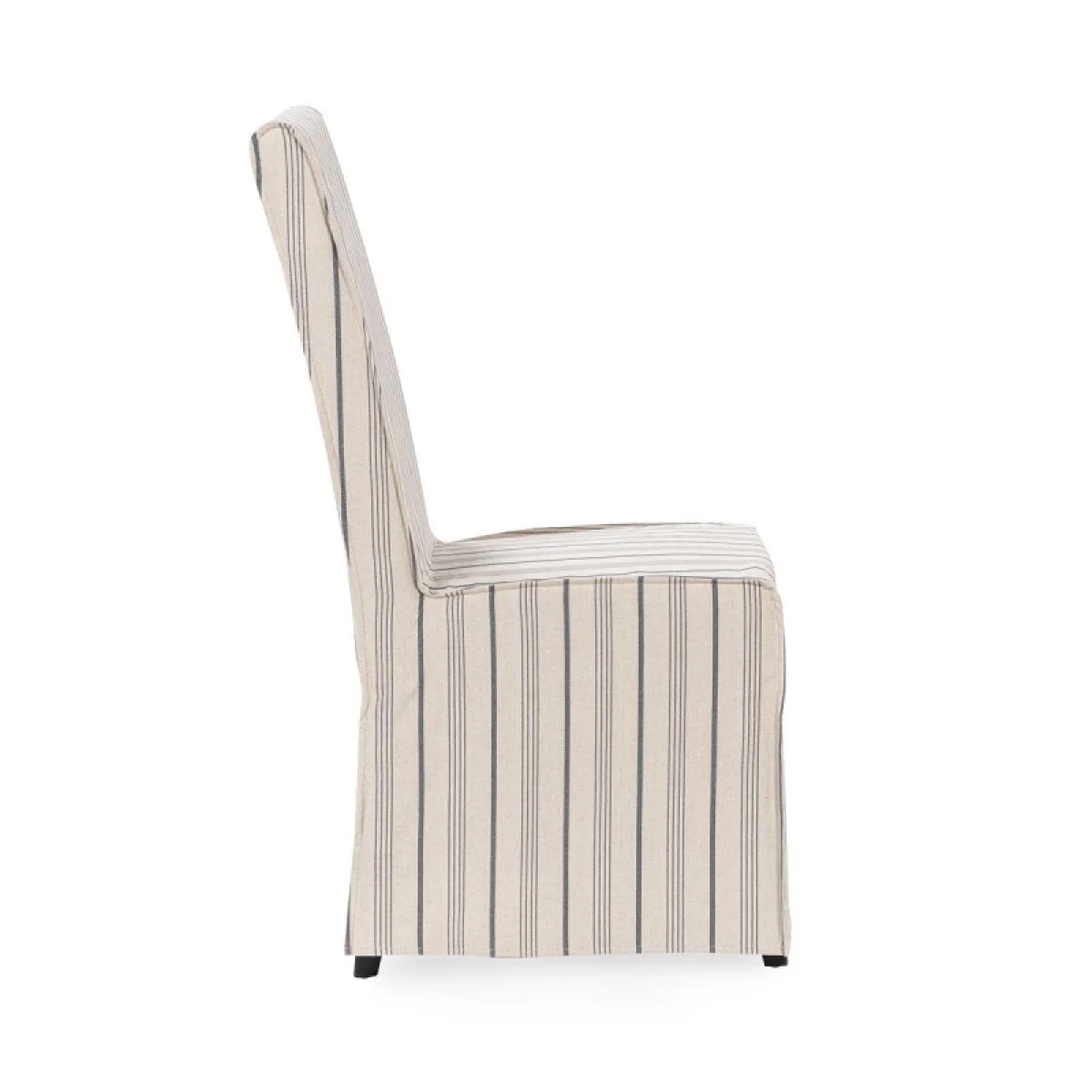 Arianna Upholstered Dining Chair Set Of 2 – Navy Stripe Chairs & Benches Chairs & Benches 9
