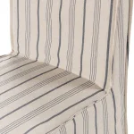 Arianna Upholstered Dining Chair Set Of 2 – Navy Stripe Chairs & Benches Chairs & Benches 21
