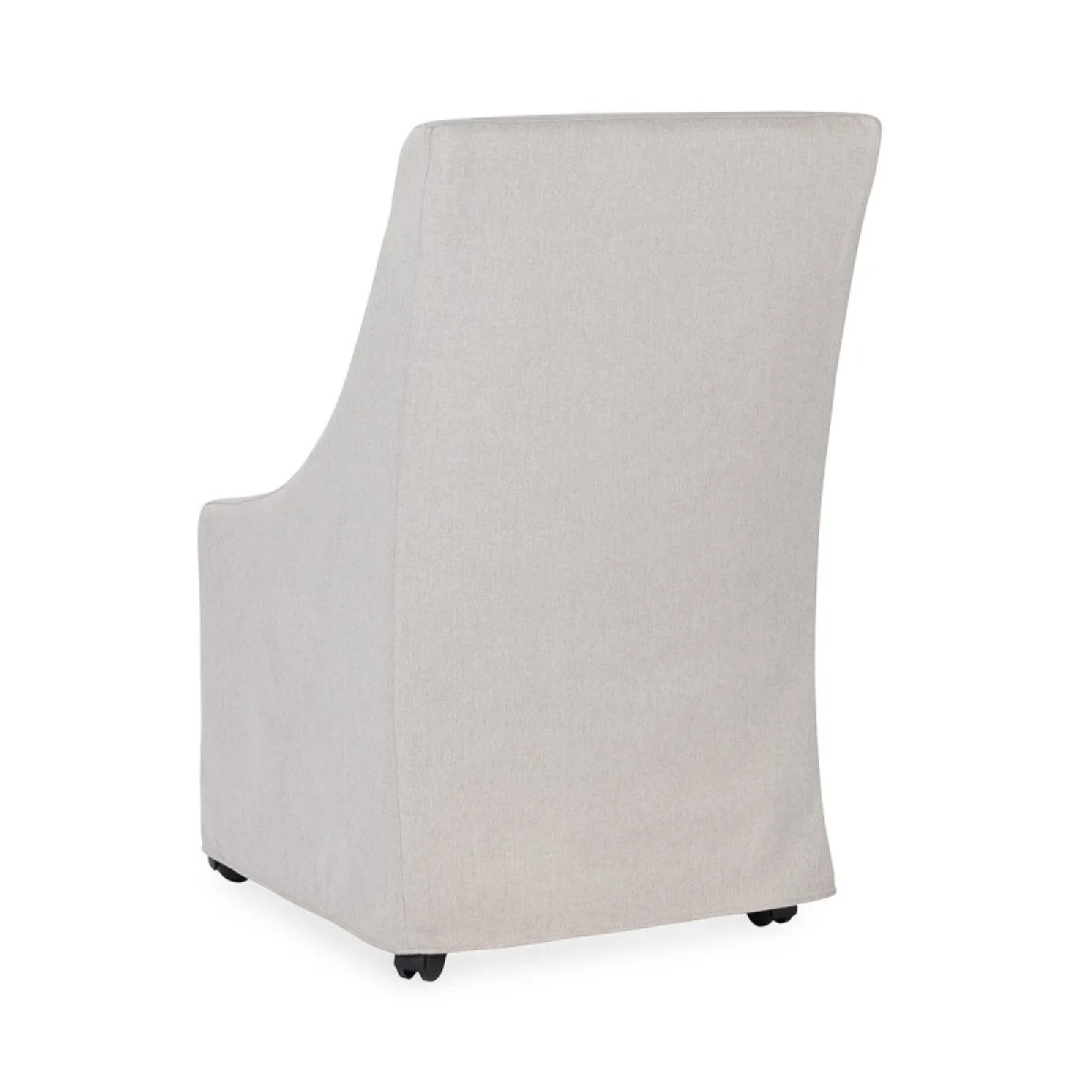 Warwick Upholstered Rolling Dining Chair – Sandy Tan Chairs & Benches Chairs & Benches 8