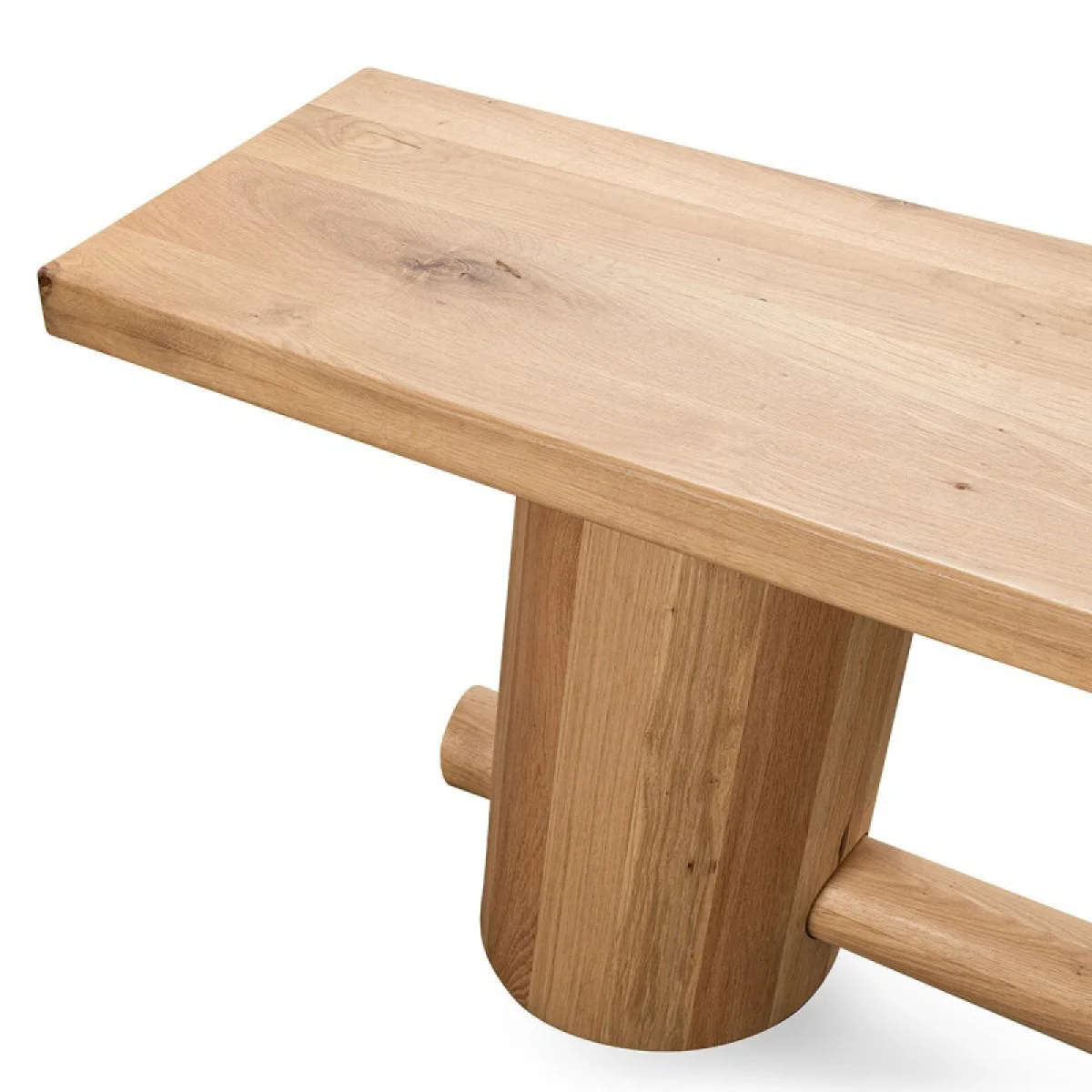 Foundation Solid Wood Counter Bench Chairs & Benches Brown 10