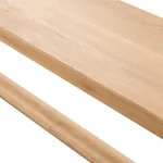 Foundation Solid Wood Counter Bench Chairs & Benches Brown 22