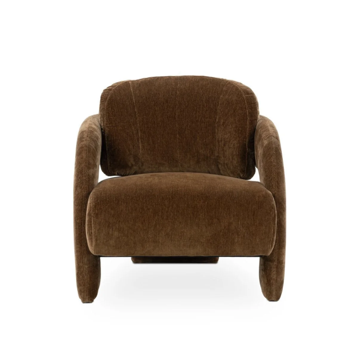Salino Upholstered Lounge Chair – Bronze Chairs Bronze 6