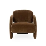 Salino Upholstered Lounge Chair – Bronze Chairs Bronze 13