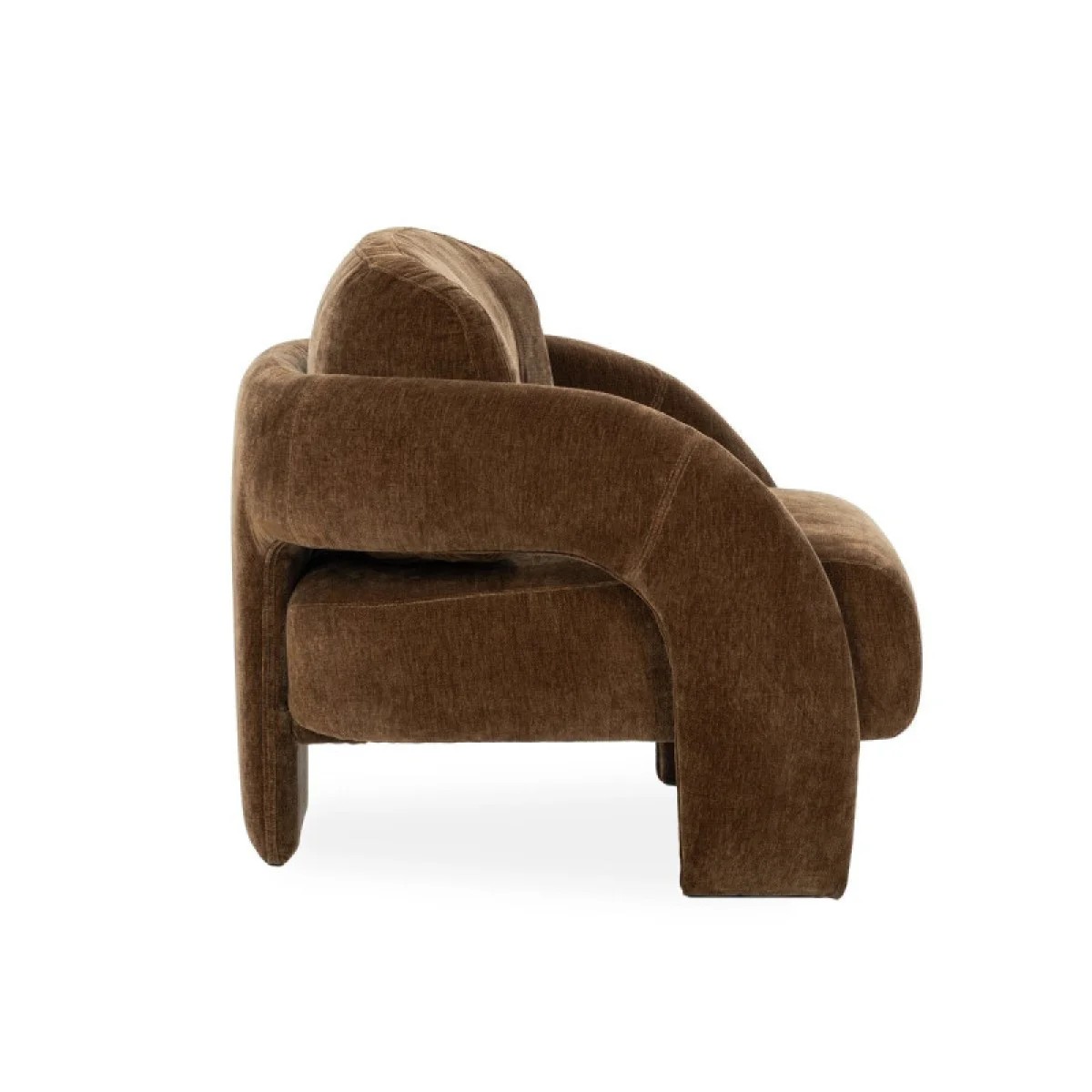 Salino Upholstered Lounge Chair – Bronze Chairs Bronze 7