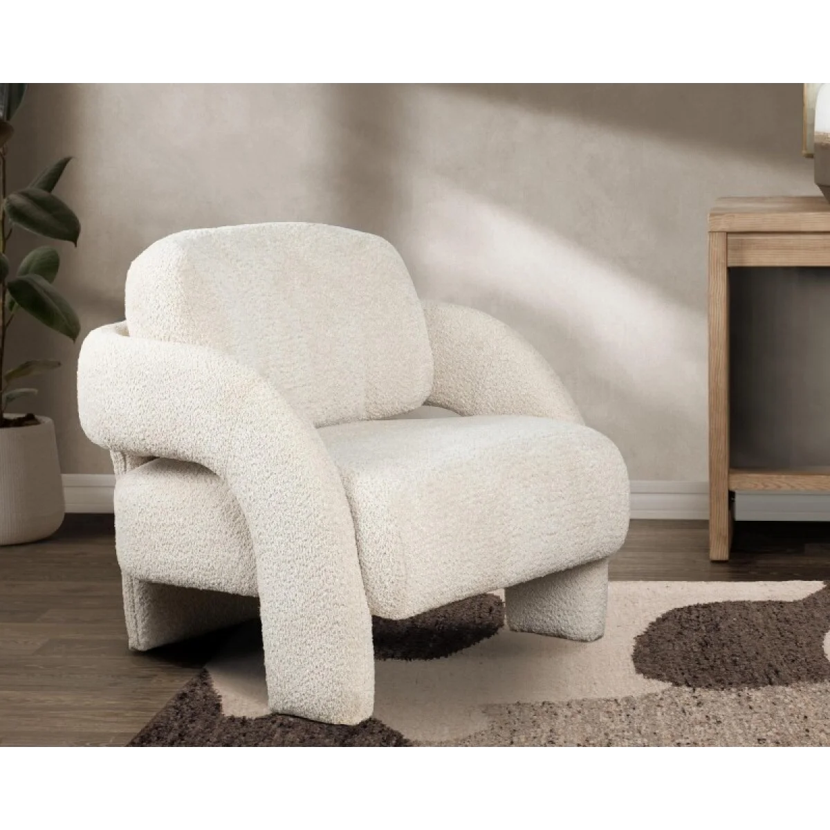 Salino Upholstered Lounge Chair Chairs Chairs 10