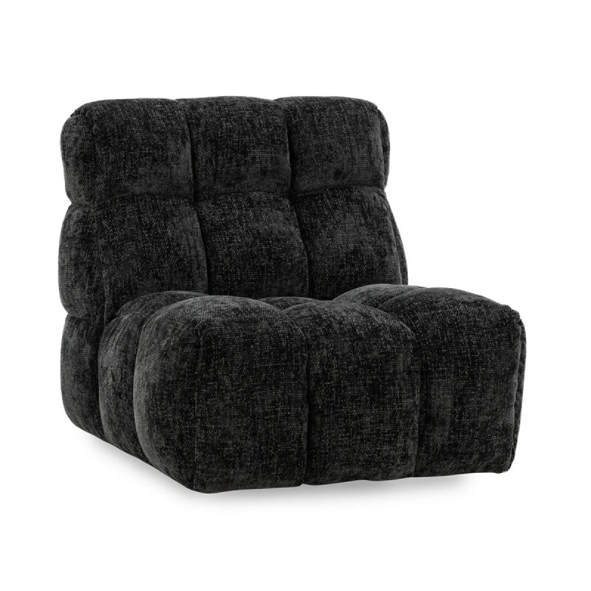 Roba Upholstered Swivel Lounge Chair Chairs black 4