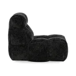 Roba Upholstered Swivel Lounge Chair Chairs black 14