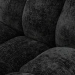 Roba Upholstered Swivel Lounge Chair Chairs black 15