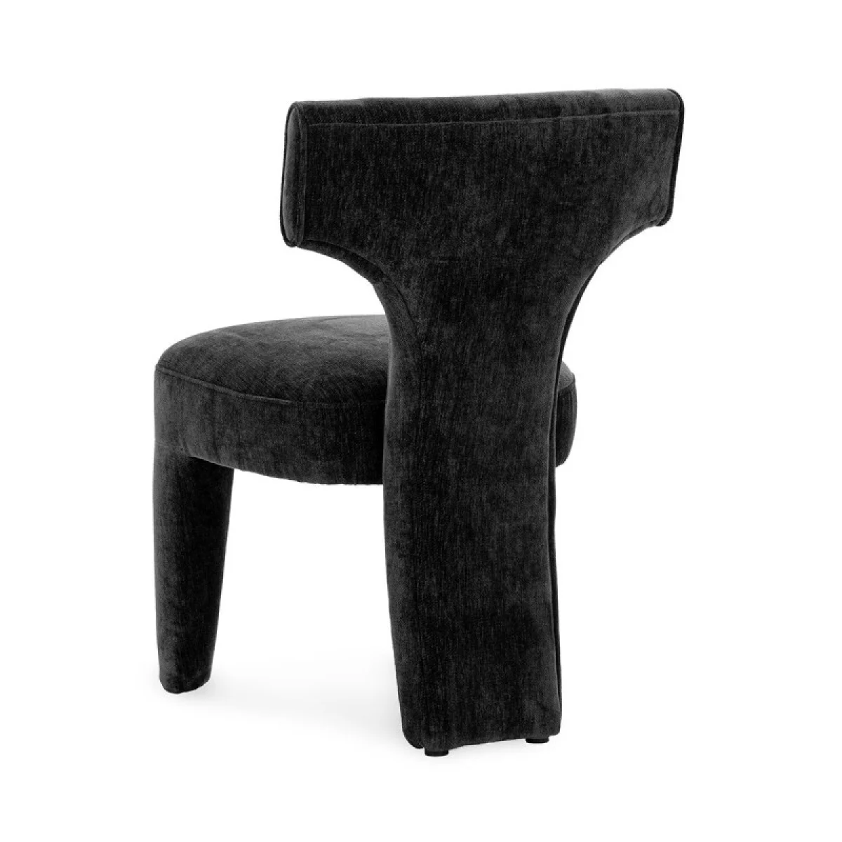 Khai Upholstered Dining Chair – Charcoal Chairs & Benches black 8