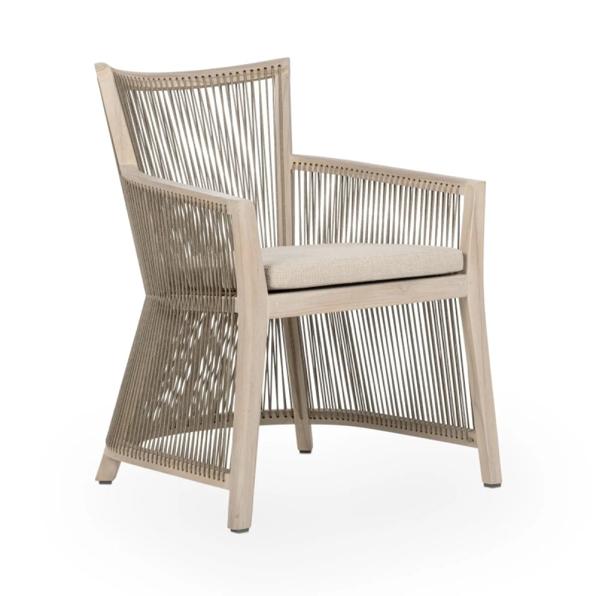 Jorah Outdoor Accent Chair Outdoor Dining Chairs Aged Cream 4