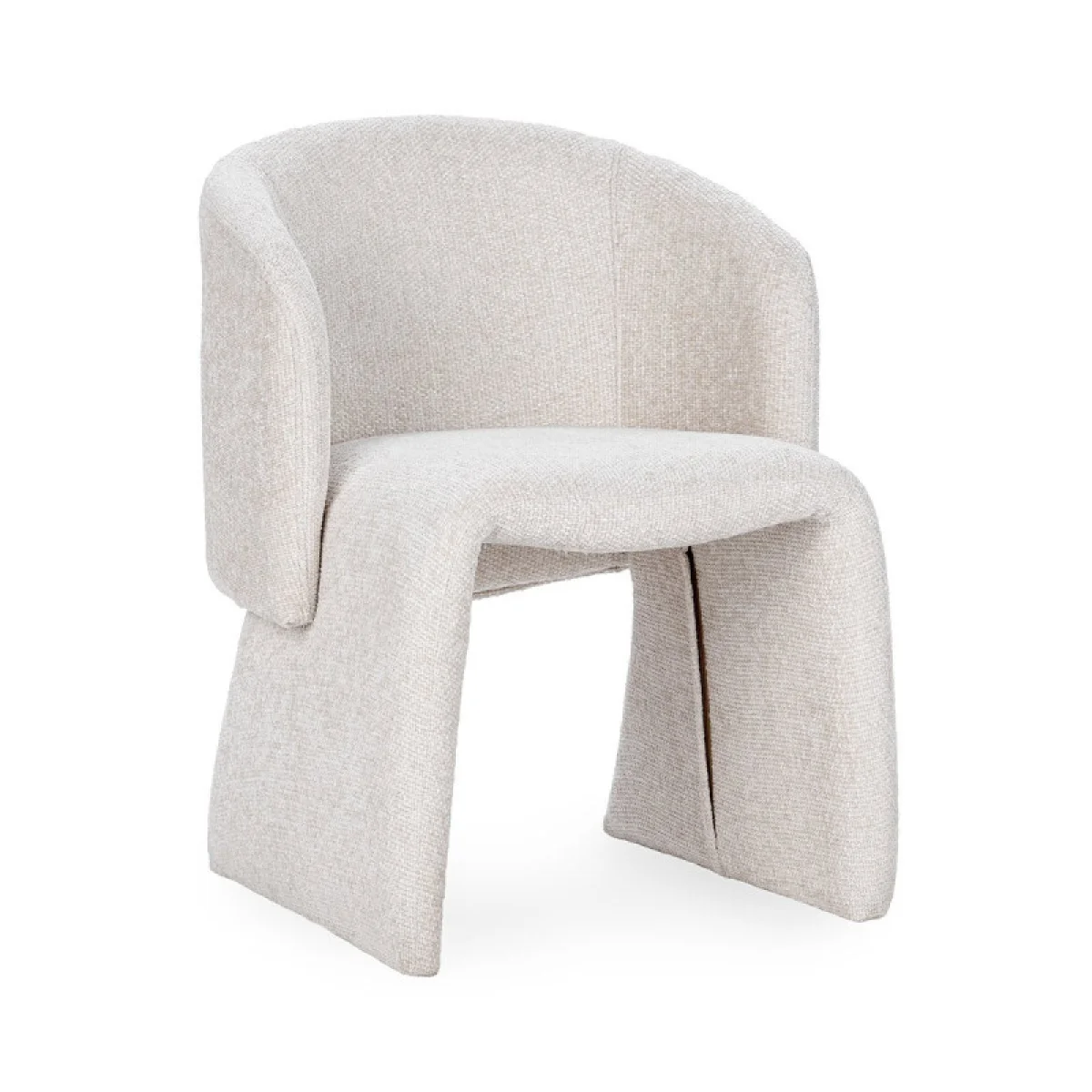Halstead Upholstered Dining Chair – Natural Chairs & Benches Chairs & Benches 4