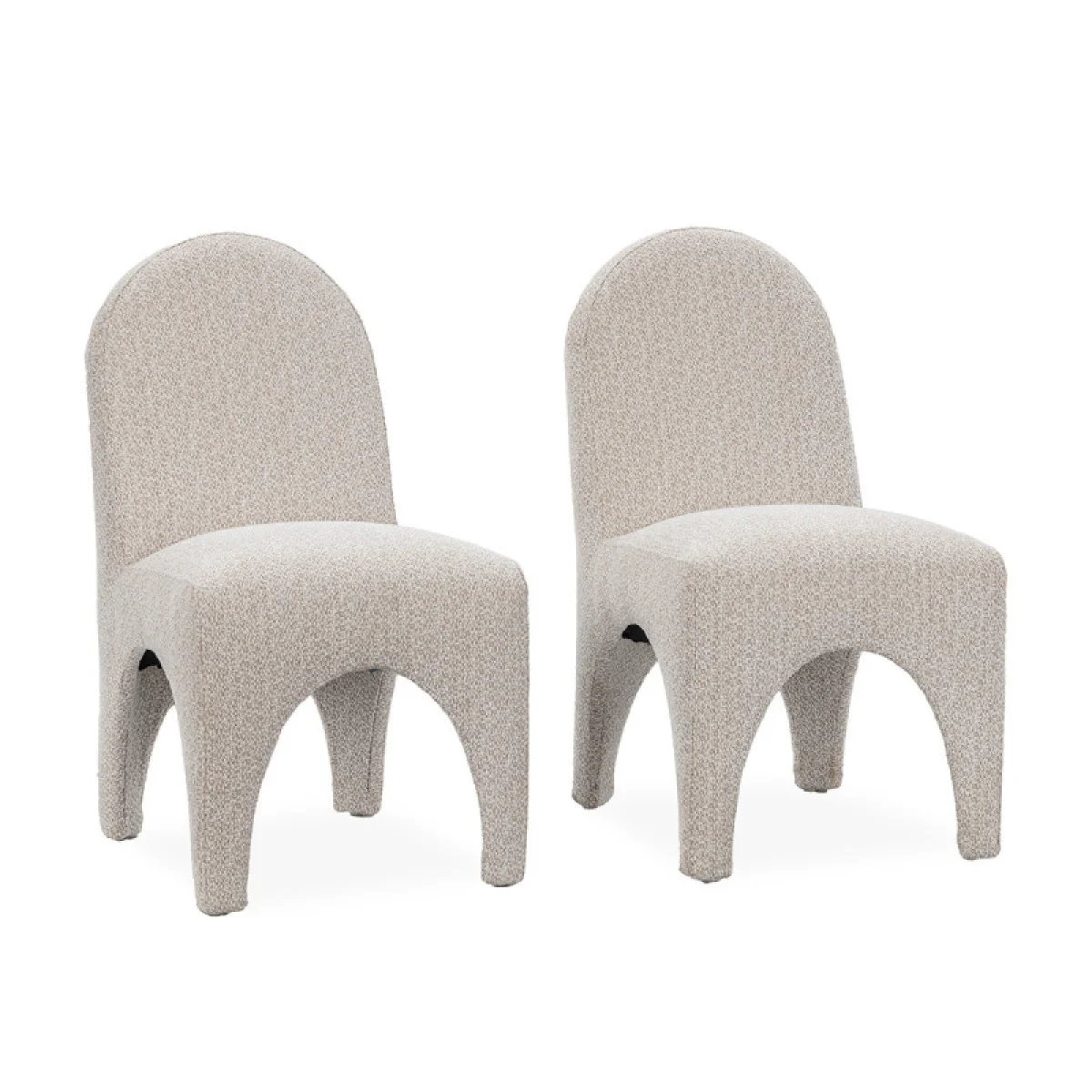 Ella Upholstered Dining Chair Set Of 2 Chairs & Benches Birch Cream 4