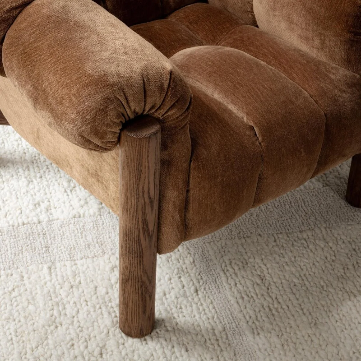 Sansa Upholstered Accent Chair Chairs Bronze 12