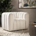 Lexa Upholstered Swivel Chair Chairs Chairs 16