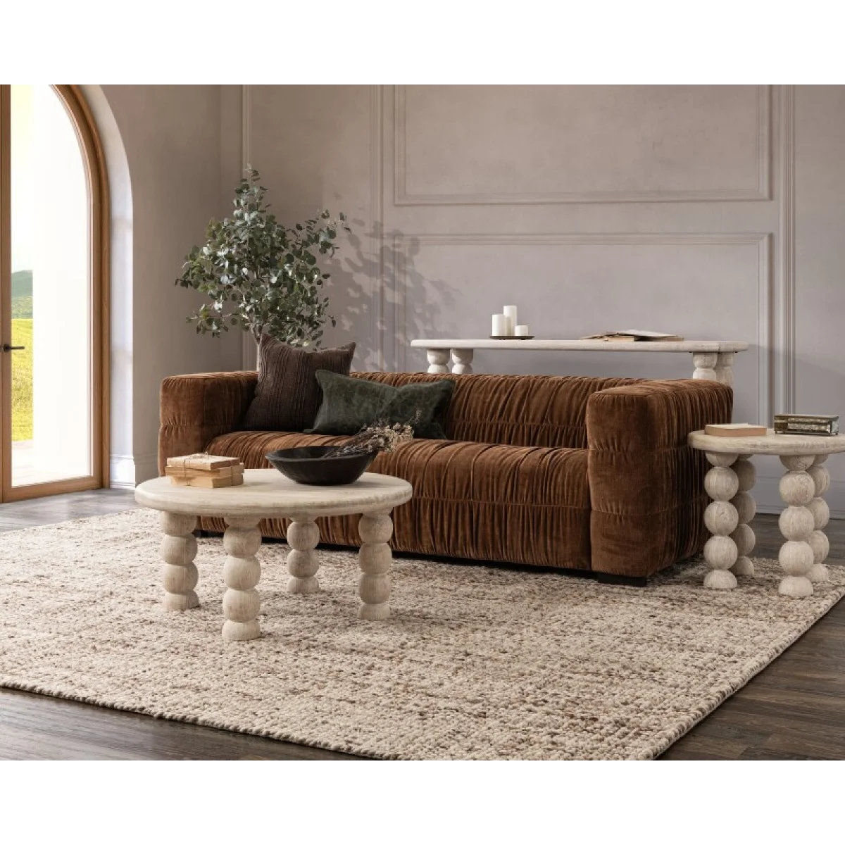 Afeela Upholstered Sofa Sofas Bronze 13
