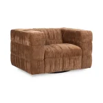 Afeela Upholstered Swivel Chair Chairs Bronze 10
