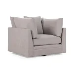 Audrey Upholstered Swivel Chair Elite Chairs Chairs 11