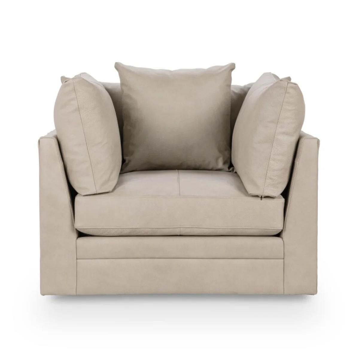 Audrey Leather Swivel Chair Landscape Chairs Chairs 6