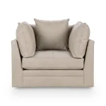 Audrey Leather Swivel Chair Landscape Chairs Chairs 12