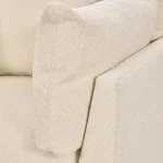 Audrey Upholstered Swivel Chair Rise Chairs Beige 15