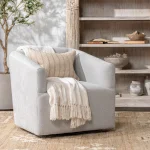 Vernon Upholstered Swivel Chair Elite Chairs Chairs 15