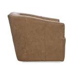 Vernon Leather Swivel Chair El Paso Chairs Brown 13