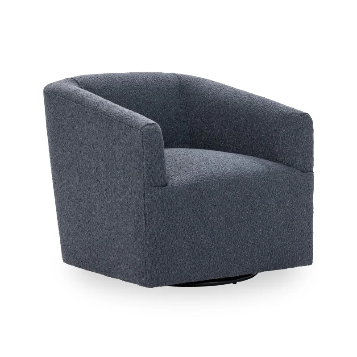 Vernon Upholstered Swivel Chair Rise Chairs blue 4