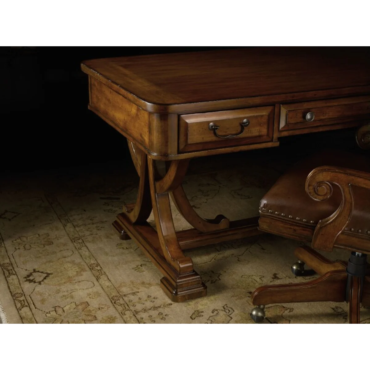 Tynecastle Writing Desk Desks Brown 6