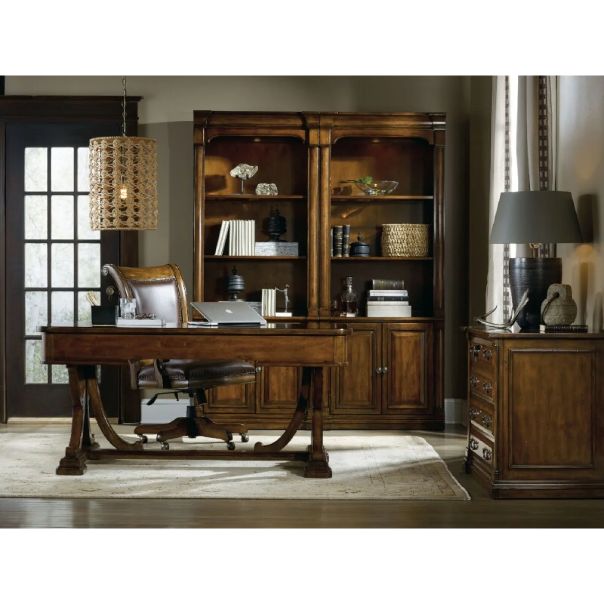 Tynecastle Writing Desk Desks Brown 9