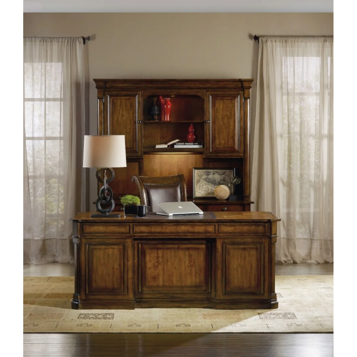 Tynecastle Executive Desk Desks Brown 8