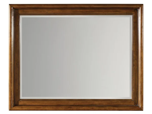 Tynecastle Landscape Mirror Bedroom Mirrors Brown