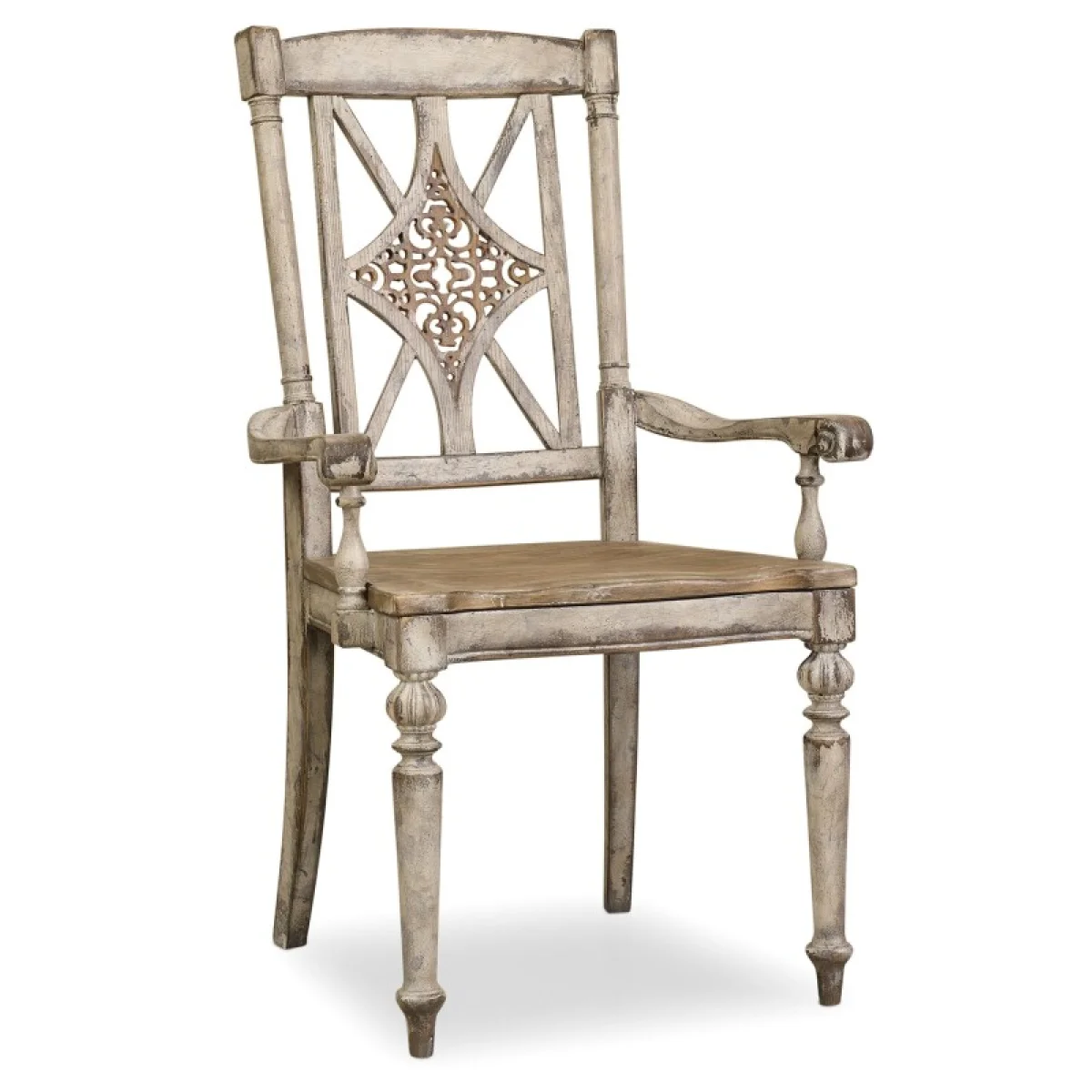 Chatelet Fretback Arm Chair Chairs & Benches Brown 4