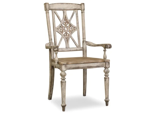 Chatelet Fretback Arm Chair Chairs & Benches Brown