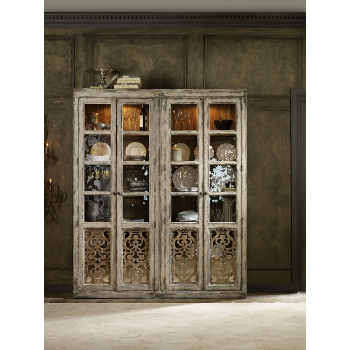 Chatelet Bunching Curio Dining Storage Brown 6