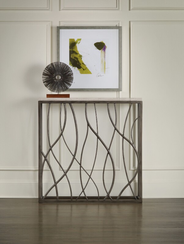 Melange Thin Metal Console Console Tables Brown 11 Melange Thin Metal Console Console Tables Brown 11
