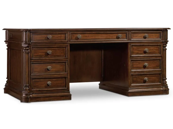 Leesburg Entertainment Console Entertainment Stands Brown 12