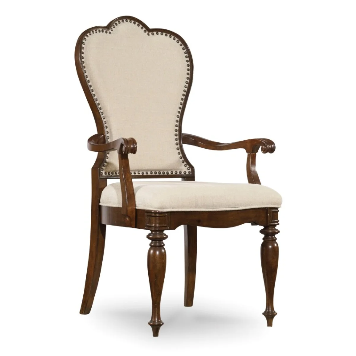 Leesburg Upholstered Arm Chair Chairs & Benches Beige 4