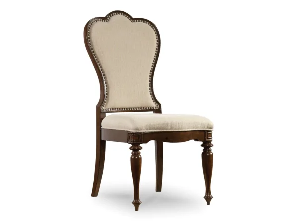 Leesburg Upholstered Side Chair Chairs & Benches Beige