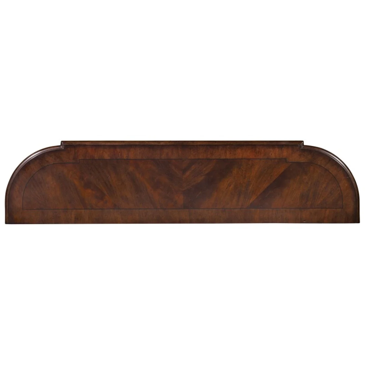 Leesburg Demilune Hall Console Console Tables Brown 6