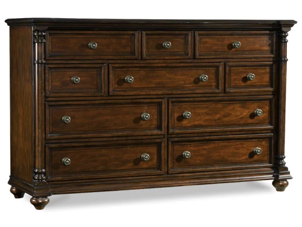 Leesburg Dresser Dressers Brown