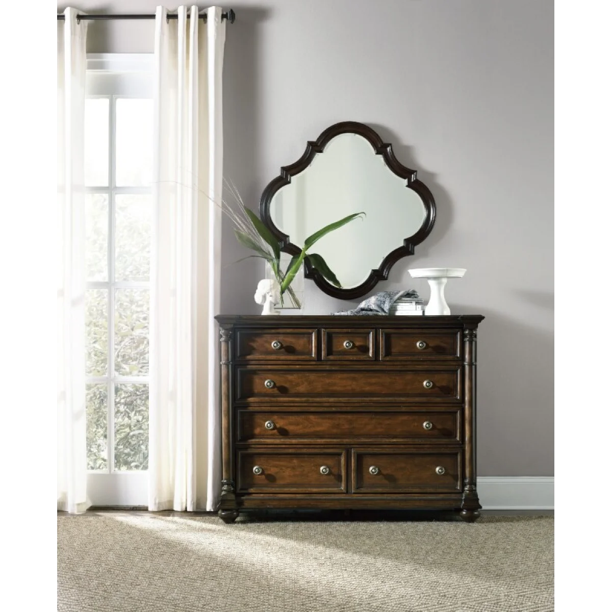 Leesburg Bureau Dressers Brown 6