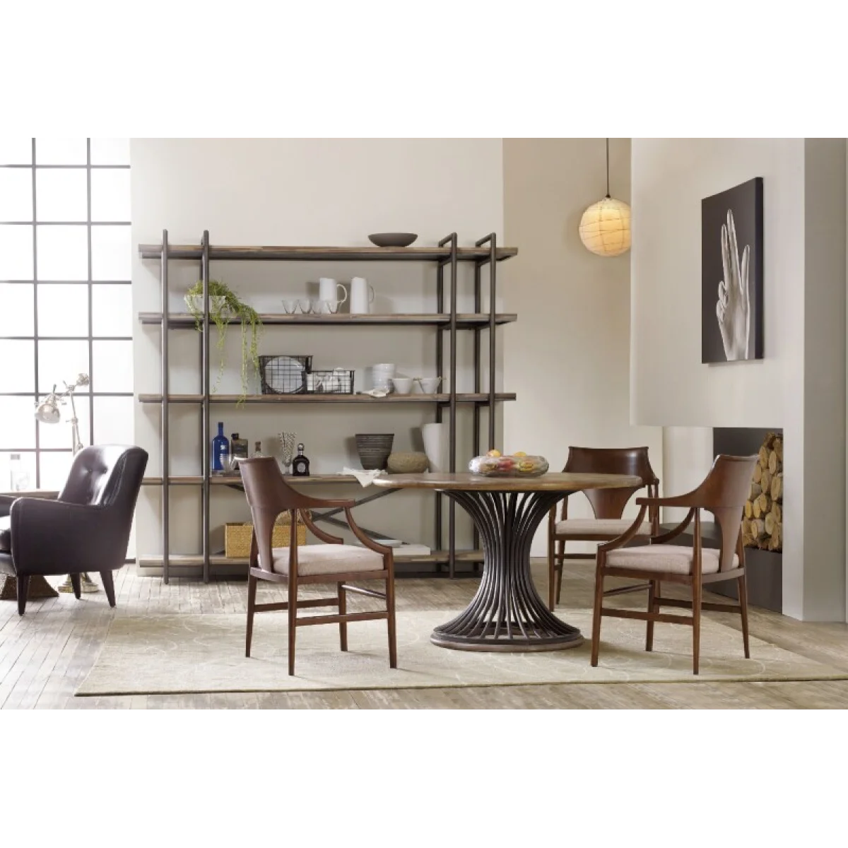 Studio 7H Scaffold Entertainment Console Bookcases Bookcases 8