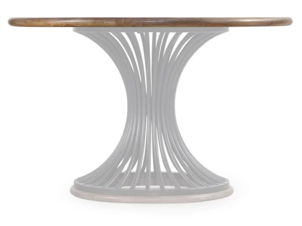 Studio 7H Cinch Round Dining Table Dining Tables Brown 18