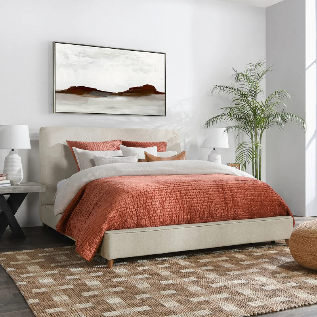 Tate Upholstered Bed Beds Beds 10
